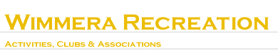 Wimmera Recreation - Activities, Clubs and Associations